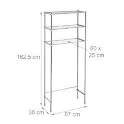 Etagère De Machine à Laver En Métal -Salle De Bain Meubles 657c0b1fcf364a2aa96ebb5af4da0264