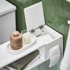 Armoire WC Roulante BZR117-W 15 Armoire WC Roulante BZR117-W -Salle De Bain Meubles 667d94258f504245a354f3d71aca2157