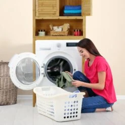 Meuble Dessus Machine à Laver Bambou -Salle De Bain Meubles 6a97edcd30384cb8b0044e72a7cddb1c