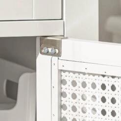 Meuble Colonne De Salle De Bain BZR36-W -Salle De Bain Meubles 7cde696f6305404eb1beb0e814333353