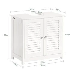 Meuble Sous Vasque FRG237-W -Salle De Bain Meubles 830b9a1c210f463ebe0d5a2aa7cbf7b3