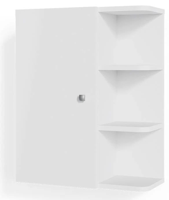 Armoire Suspendue Fynn Blanc 3 Armoire Suspendue Fynn Blanc