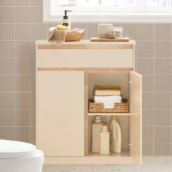 Armoire Salle De Bain BZR79-MI -Salle De Bain Meubles 8b20ba45cdab4a5a83960b48807e3153