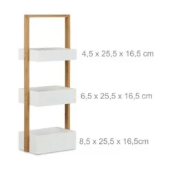 Étagère De Salle De Bain 3 Paniers -Salle De Bain Meubles 91b5e39460ff4bf19d33bc08e3d05863