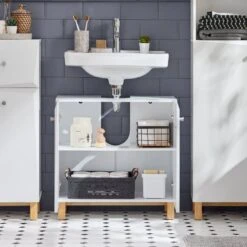 Meuble Sous Vasque BZR92-W -Salle De Bain Meubles 95afdb913122487a839ed4728c71d67c