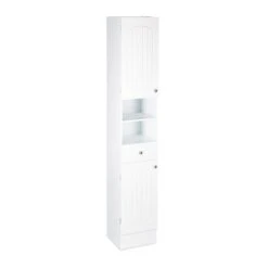 Colonne De Salle De Bain En Bois Blanc -Salle De Bain Meubles 95f34d29504c413fbcd8cdb90c36c881