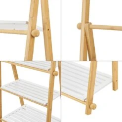 Étagère échelle Lapinjärvi -Salle De Bain Meubles 9649cfd58ad5451e9d1c6076ea9db81b