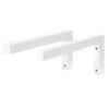 Support Mural En L 300x150x30 Mm Blanc