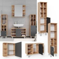 Salle De Bains Fynn Goldcraft (4 élém.) -Salle De Bain Meubles 9cc16ab16d594cf4a378462c97c03783
