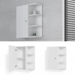 Armoire Suspendue Fynn Blanc 12 Armoire Suspendue Fynn Blanc -Salle De Bain Meubles a31e25e3ddc648929e2d43da5223a73e