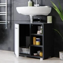 Meuble Sous-lavabo Perry Anthracite 10 Meuble Sous-lavabo Perry Anthracite -Salle De Bain Meubles a4f8785a715a46b9951cfc6e639c1fcb