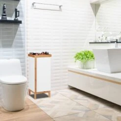 Armoire De Salle De Bain Avec Organiseur -Salle De Bain Meubles a84dfc1ea0a2462eaf35572a8d706818