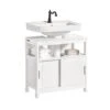 Meuble Sous Vasque FRG128-II-W -Salle De Bain Meubles ba0aa2499c65441aa73cc4655efbe56b