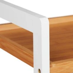 Etagère De Bain En Bambou Blanche -Salle De Bain Meubles bc4745af0ab940c58a8109f9025e01fc