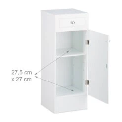 Armoire De Salle De Bain En Bois Blanc -Salle De Bain Meubles bcfc4cdb5c3345608187210aabef266c