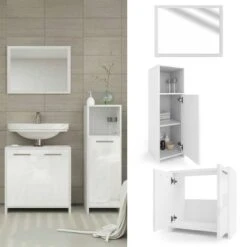 Lot De Salle De Bain Kiko Lot De 3 -Salle De Bain Meubles bded374da0d847bfaaae074e018b418f