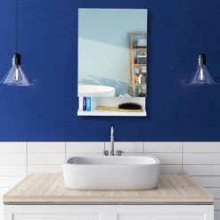 Armoire De Toilette 1Porte Miroir Prise -Salle De Bain Meubles c2a471cb91054f9c8cff9c62fd99aa83