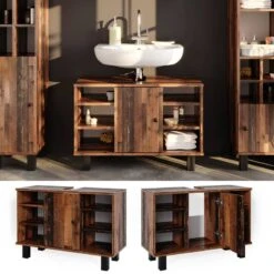 Meuble Sous-vasque Fynn -Salle De Bain Meubles c63ab9484a7a441eac093f74e111781a