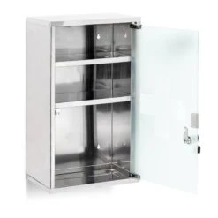 Armoire à Pharmacie EMERGENCY Acier Inox -Salle De Bain Meubles c7c878d0e4694b7c905728eb29874b1b