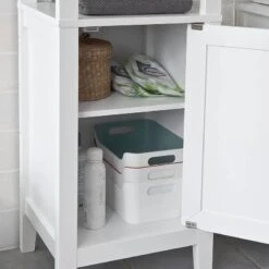 Meuble Colonne Salle De Bain FRG205-W -Salle De Bain Meubles c841632522d6416ba33202c66ef251ad