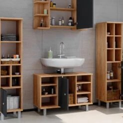 Salle De Bains Fynn Goldcraft (4 élém.) -Salle De Bain Meubles d0a8cb1ebb5241849f0d3358cbce476c