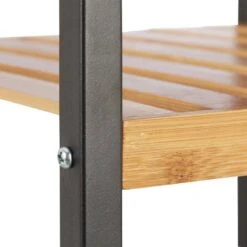 Étagère En Bambou Universelle Sur Pieds -Salle De Bain Meubles dd72f471feca426f919798d32034dec8