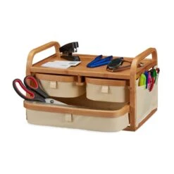 Commode Mini En Bambou 3 Casiers SDB -Salle De Bain Meubles e223847950b249ebb3c4096e573aa981