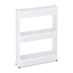 Étagère De Cuisine à Roulettes 3 Niveaux -Salle De Bain Meubles e439b3f5622c4969b512c4904e4ab5cb