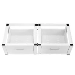 Double Socle Heyen Avec Tiroir -Salle De Bain Meubles e472c03d47714ddd9b19acf025ae0425