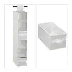 3xÉtagère Suspendue Tissu Armoire -Salle De Bain Meubles e6219508f99d4215b0f2699fc32268b7