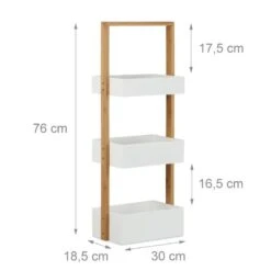 Étagère De Salle De Bain 3 Paniers -Salle De Bain Meubles ea8b3c4833474034ab6f961f1c75c1c3