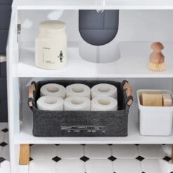 Meuble Sous Vasque BZR92-W -Salle De Bain Meubles f7c14f0b8b774b469a609456992a6cad