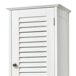 Armoire Quickset 928 -Salle De Bain Meubles hochschrank jasper weiss tueranschlag rechts 4918828