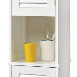 Armoire Quickset 928 -Salle De Bain Meubles hochschrank jasper weiss tueranschlag rechts 4918832