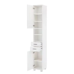 Armoire Lumo -Salle De Bain Meubles hochschrank lumo weiss 4482352