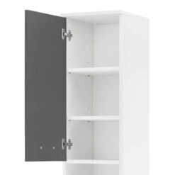 Armoire Lumo -Salle De Bain Meubles hochschrank lumo weiss basaltgrau 4482412
