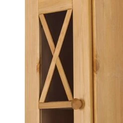 Armoire Colonne Senna I -Salle De Bain Meubles hochschrank senna i kiefer massiv gebeizt gewachst 299579