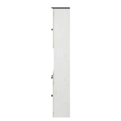 Armoire Haute Senna I -Salle De Bain Meubles hochschrank senna ii kiefer massiv weiss havanna 299556