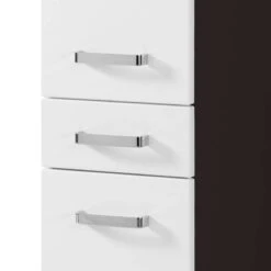 Armoire Colonne Zeehan I -Salle De Bain Meubles midischrank zeehan weiss grau 2680598