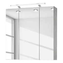 Salle De Bain Meubles -Salle De Bain Meubles spiegelschrank genf inkl beleuchtung steingrau 4893820