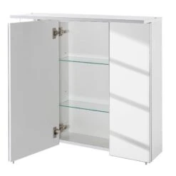 Armoire Avec Miroir Genf I -Salle De Bain Meubles spiegelschrank genf weiss glanz 3513953