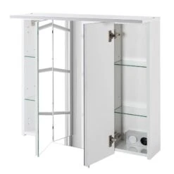 Armoire Avec Miroir Genf I -Salle De Bain Meubles spiegelschrank genf weiss glanz 3513957
