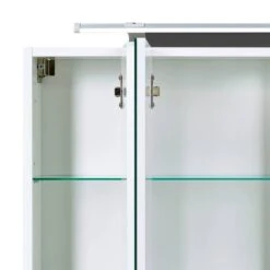 Armoire Avec Miroir Dusty I -Salle De Bain Meubles spiegelschrank verna hochglanz weiss 490504