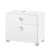 Meuble Sous Lavabo Genf -Salle De Bain Meubles waschbeckenunterschrank genf weiss glanz weiss 1324572